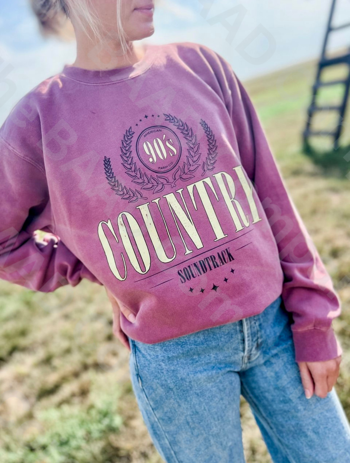 90’s Country Crewneck