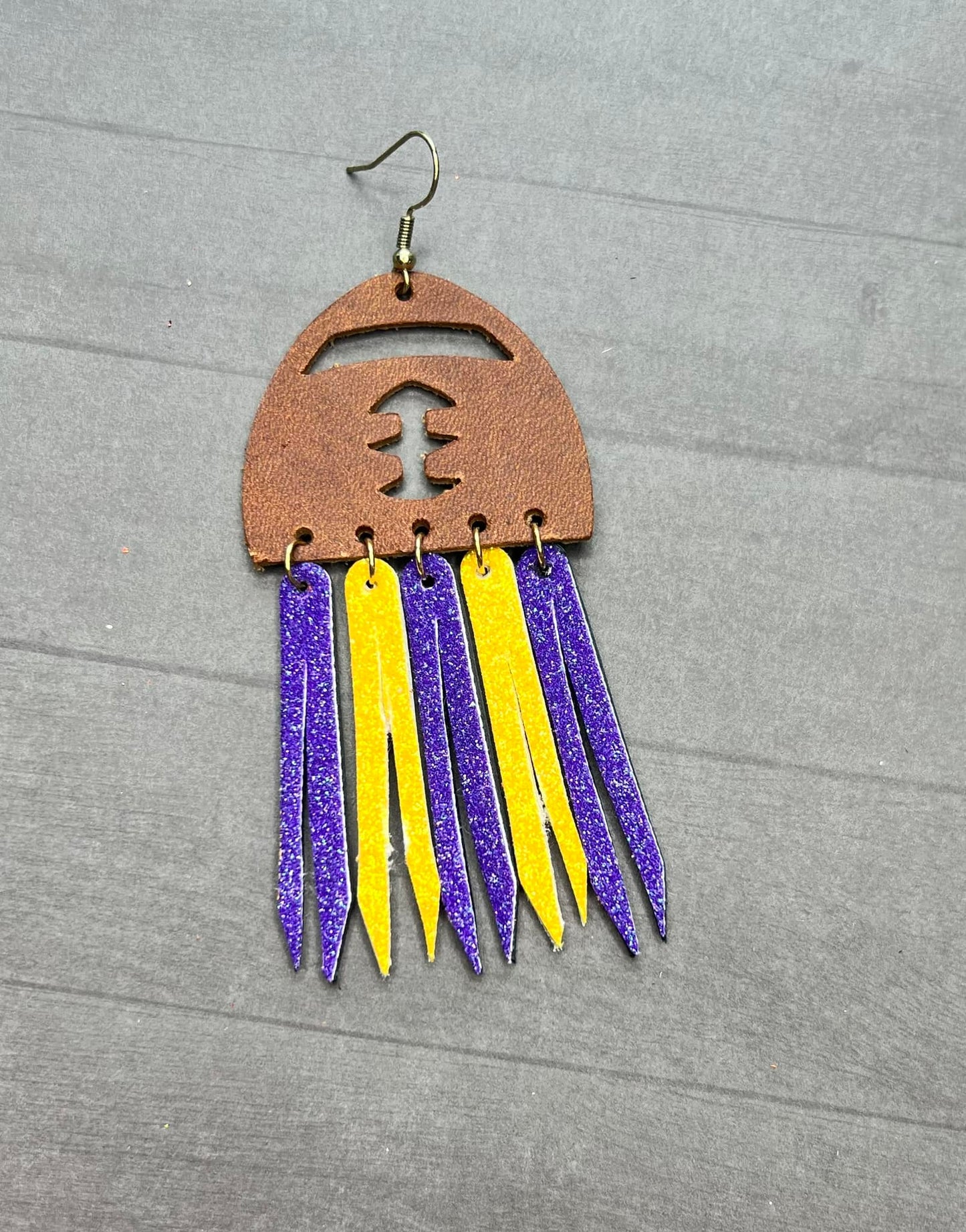 Football School Spirit Earrings