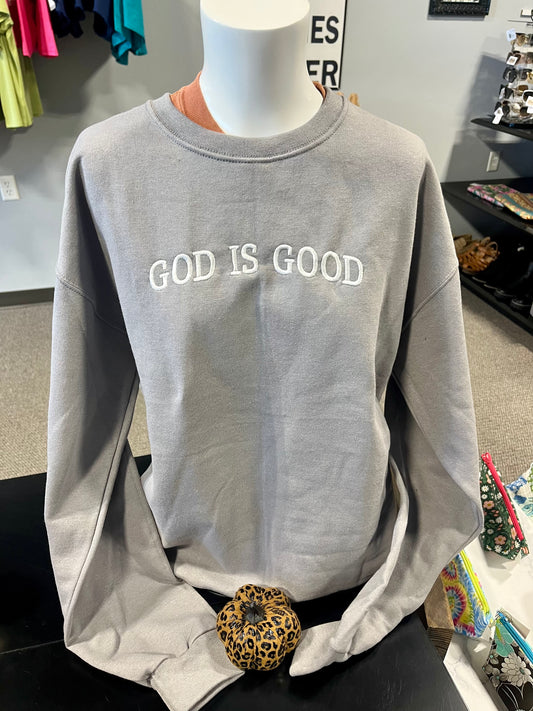 God is Good-Graphic Crewneck