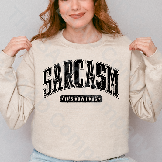 Sarcasm Graphic Crewneck