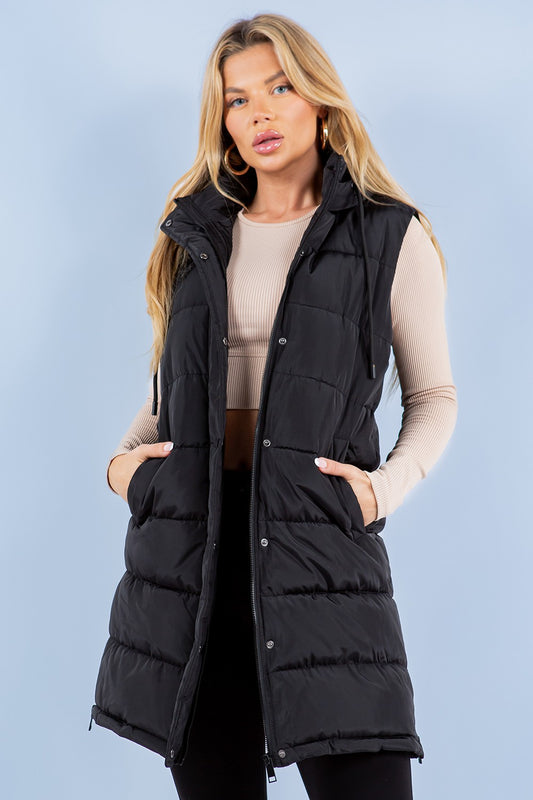 Valerie Long Puffer Vest