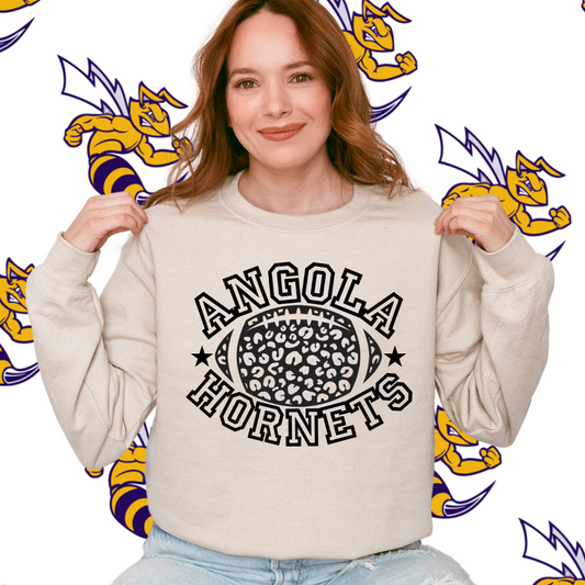 Leopard Football Spirit wear Crewneck