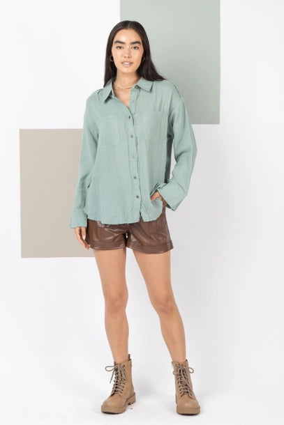 Ruthy Button Up Top