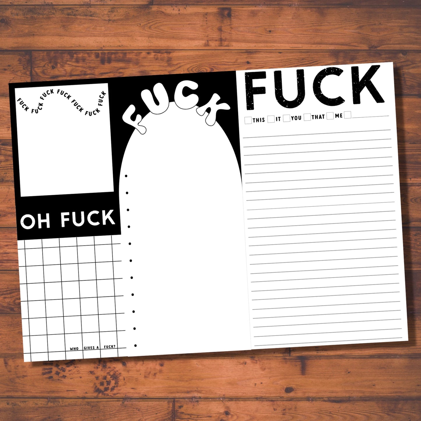 Funny Note Pad Gifts